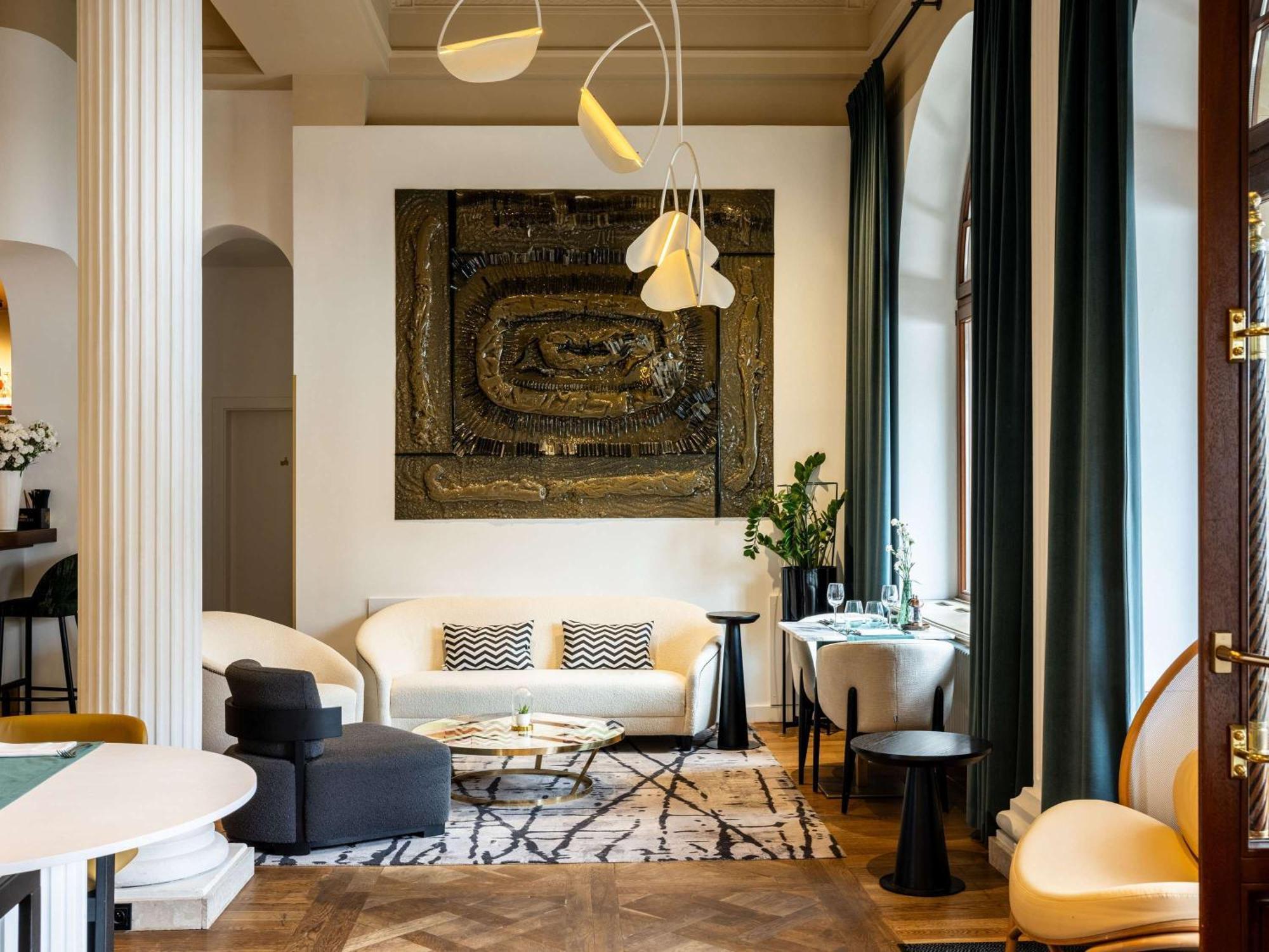 Rezydent Sopot Mgallery Hotel Collection מראה חיצוני תמונה The interior of the hotel