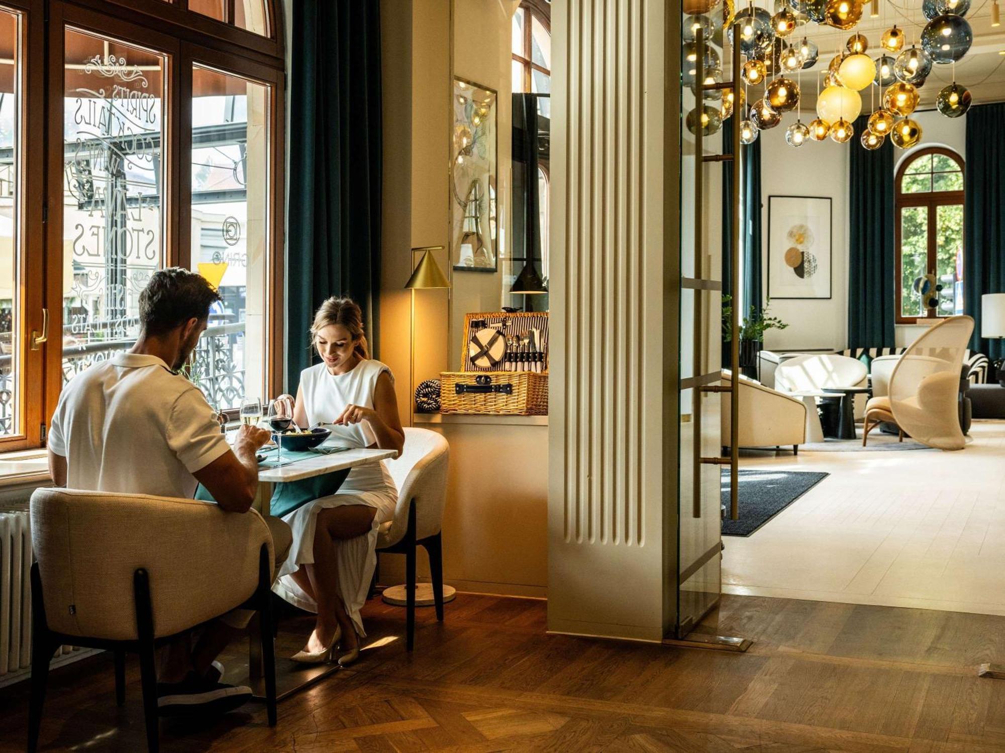 Rezydent Sopot Mgallery Hotel Collection מראה חיצוני תמונה The Café